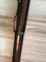 Very nice all original Springfield Trap Door rifle model 1884 Rod bayonet 1892. 4570 - 17 of 19