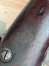 Very nice all original Springfield Trap Door rifle model 1884 Rod bayonet 1892. 4570 - 15 of 19