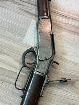 Original Winchester model 1873 with original tank site 32–20 caliber - 10 of 20