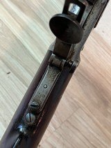 Original Winchester model 1873 with original tank site 32–20 caliber - 9 of 20