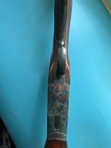 Beautiful engraved LC Smith single barrel trap gunadjusting stock - 3 of 14