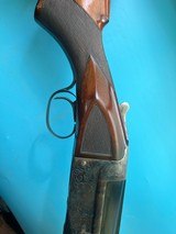 Beautiful engraved LC Smith single barrel trap gunadjusting stock - 2 of 14
