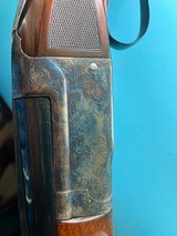 Beautiful engraved LC Smith single barrel trap gunadjusting stock - 4 of 14