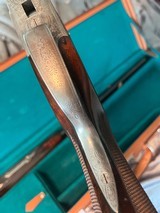 Absolutely beautiful hand made engraved Christian Haan o/o 12 ha game gun 1930s manf - 8 of 20