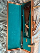 Absolutely beautiful hand made engraved Christian Haan o/o 12 ha game gun 1930s manf - 19 of 20