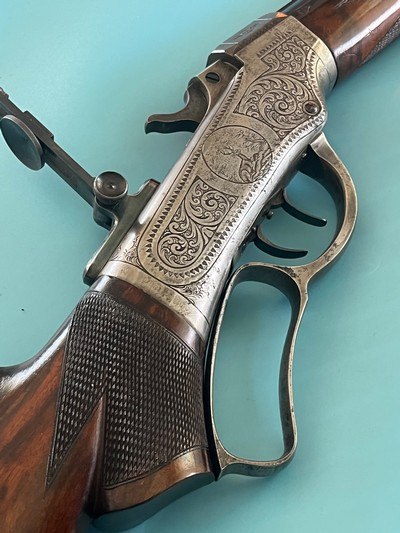 Absolutely beautiful marlin Ballard 6 1/2 rigby 38-55 cal