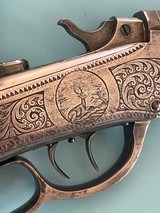 Absolutely beautiful marlin Ballard 6 1/2 rigby 38-55 cal - 3 of 20