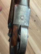 Very nice extremely rare American arms side swing 10 gauge hammer shotgun double barrel made in Boston, Massachusetts - 18 of 18