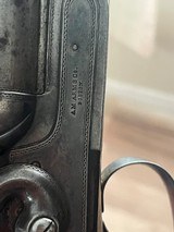 Very nice extremely rare American arms side swing 10 gauge hammer shotgun double barrel made in Boston, Massachusetts - 7 of 18
