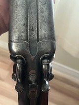 Very nice extremely rare American arms side swing 10 gauge hammer shotgun double barrel made in Boston, Massachusetts - 6 of 18