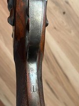 Very nice extremely rare American arms side swing 10 gauge hammer shotgun double barrel made in Boston, Massachusetts - 17 of 18