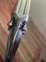 Very nice extremely rare American arms side swing 10 gauge hammer shotgun double barrel made in Boston, Massachusetts - 3 of 18