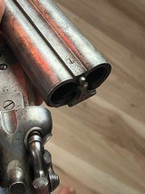 Very nice extremely rare American arms side swing 10 gauge hammer shotgun double barrel made in Boston, Massachusetts - 8 of 18