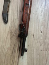 Nice original marine vet bring back ww2 arisaka type 99 sling dust cover bayonet - 5 of 13