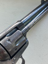 Untouched cowboy gun 1st gen colt saa 41cal origl steer head carved ivory - 13 of 20