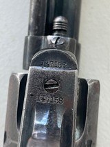 Untouched cowboy gun 1st gen colt saa 41cal origl steer head carved ivory - 5 of 20