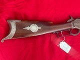 Real buffalo cowboy Winchester 1876 Swiss butt cheek piece patch box 45-75 cal - Image 1 of 19