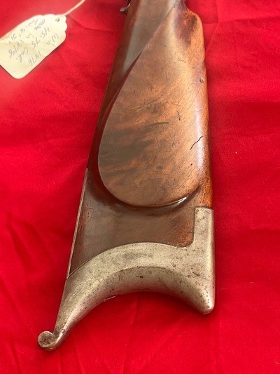 Real buffalo cowboy Winchester 1876 Swiss butt cheek piece patch box 45-75 cal - Image 14 of 19