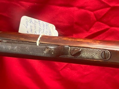 Real buffalo cowboy Winchester 1876 Swiss butt cheek piece patch box 45-75 cal - Image 11 of 19