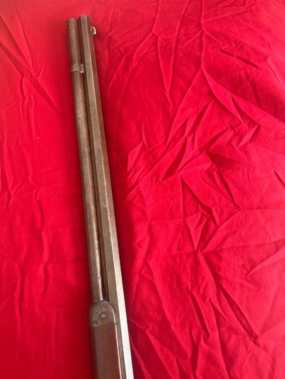 Real buffalo cowboy Winchester 1876 Swiss butt cheek piece patch box 45-75 cal - Image 18 of 19