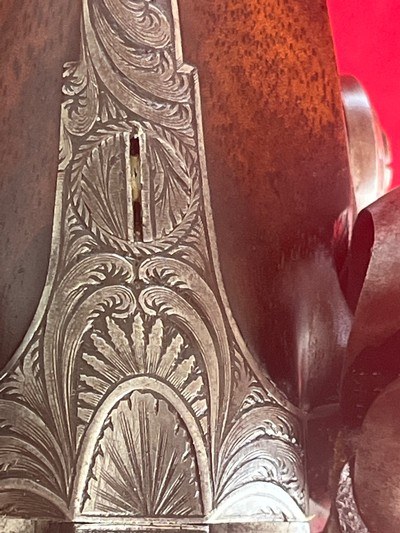 Incredible John Thomson Edinboro double barrel flintlock shotgun - Image 9 of 19