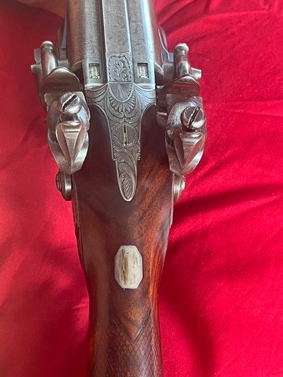 Incredible John Thomson Edinboro double barrel flintlock shotgun - Image 14 of 19