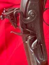 Incredible John Thomson Edinboro double barrel flintlock shotgun - Image 13 of 19