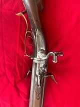Absolutely gorgeous original 1700’s flintlock revolutionary war era flintlock swivel breech o/u rifle shotgun buck and ball double barrel rifle - Image 2 of 20