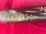 Absolutely gorgeous original 1700’s flintlock revolutionary war era flintlock swivel breech o/u rifle shotgun buck and ball double barrel rifle - Image 14 of 20