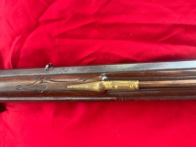 Absolutely gorgeous original 1700’s flintlock revolutionary war era flintlock swivel breech o/u rifle shotgun buck and ball double barrel rifle - Image 12 of 20