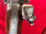Absolutely gorgeous original 1700’s flintlock revolutionary war era flintlock swivel breech o/u rifle shotgun buck and ball double barrel rifle - Image 17 of 20