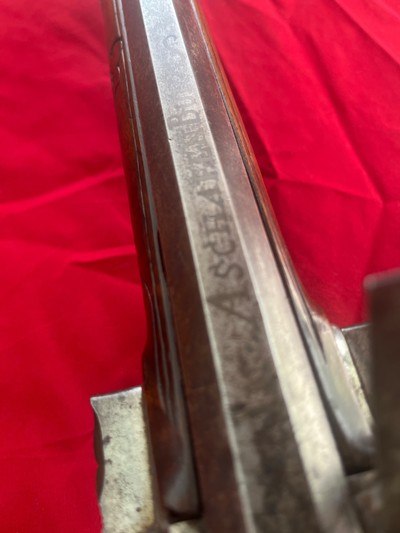 Absolutely gorgeous original 1700’s flintlock revolutionary war era flintlock swivel breech o/u rifle shotgun buck and ball double barrel rifle - Image 4 of 20
