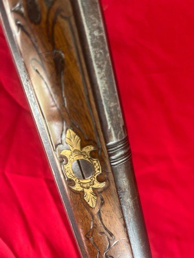 Absolutely gorgeous original 1700’s flintlock revolutionary war era flintlock swivel breech o/u rifle shotgun buck and ball double barrel rifle - Image 6 of 20