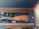 Outstanding charles ingram john middleton glasgow 2 barrel hunting sxs percussion shotgun rifle combo royal owned - Image 3 of 20