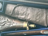 Outstanding charles ingram john middleton glasgow 2 barrel hunting sxs percussion shotgun rifle combo royal owned - Image 6 of 20