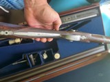 Outstanding charles ingram john middleton glasgow 2 barrel hunting sxs percussion shotgun rifle combo royal owned - Image 15 of 20