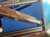 Outstanding charles ingram john middleton glasgow 2 barrel hunting sxs percussion shotgun rifle combo royal owned - Image 17 of 20
