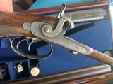 Outstanding charles ingram john middleton glasgow 2 barrel hunting sxs percussion shotgun rifle combo royal owned - Image 14 of 20