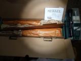 Merkel K3 Stutzen Rifle Full Length Wood 243 NEW IN BOX - 2 of 11