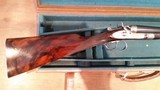 James Purdey & Sons 12 gauge / 12 bore top lever bar in wood antique hammergun in proof fully serviced. - 1 of 11