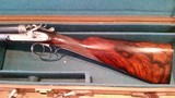 James Purdey & Sons 12 gauge / 12 bore top lever bar in wood antique hammergun in proof fully serviced. - 2 of 11