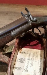 Holland & Holland rare 20 gauge hammergun, in proof with handsome Damascus - 14 of 14