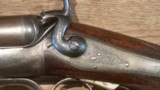 Holland & Holland rare 20 gauge hammergun, in proof with handsome Damascus - 2 of 14