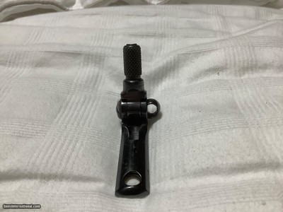 Lyman tang sight base and turret
D 