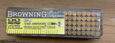 Browning Nail Drivers 22lr hp