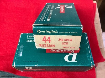 Remington 2 boxes 44 Russian