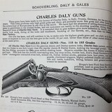 Prussian Charles Daly Grade 120 Damascus 12 Ga. “Crossed Pistols” - 5 of 20