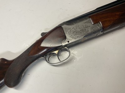 Browning PreWar Dianna/ C-2 Superposed 12 Ga. Trap Gold Inlays (32” Barrels)