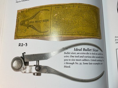 Ideal Bullet Sizer (25 Caliber) Winchester, Stevens Etc.