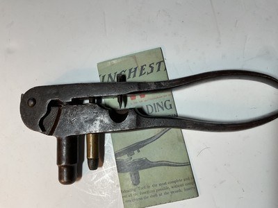 1876 Winchester Reloading Tool (40-60 Wcf Cal. W/ Instruction Sheet - Image 2 of 6